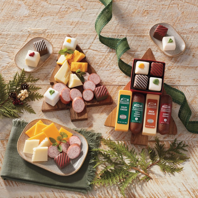Christmas Tree Charcuterie Board, , large