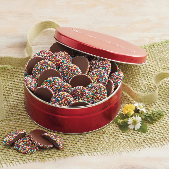 Chocolate Rainbow Nonpareils, , large
