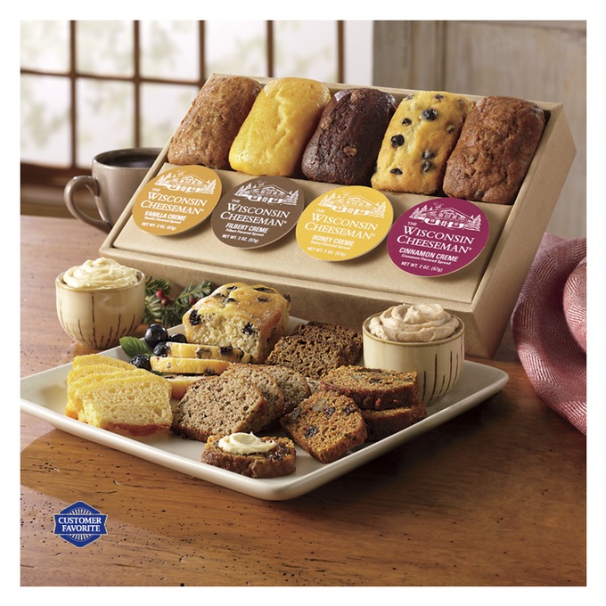 Fruit & Nut Breads & Cremes Gift Assortment, , large