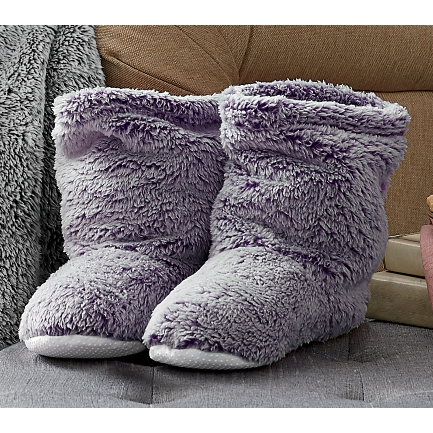 Ultraplush Throw and Bootie Set Wisconsin Cheeseman