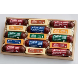 Cheese &amp; Sausage Gift Collection, , large
