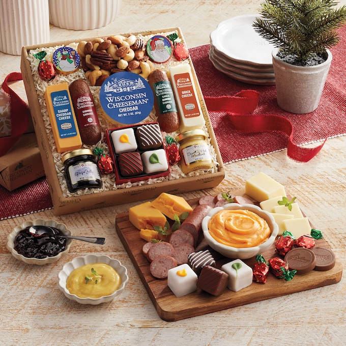 Festive Favorites Charcuterie Set, , large