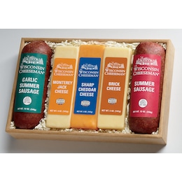 Cheese &amp; Sausage Gift Box, , large