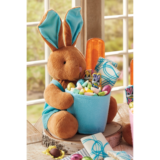 Blue Bunny Basket, , large