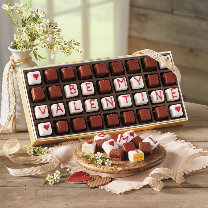 &ldquo;Be My Valentine&rdquo; Petits Fours, , large