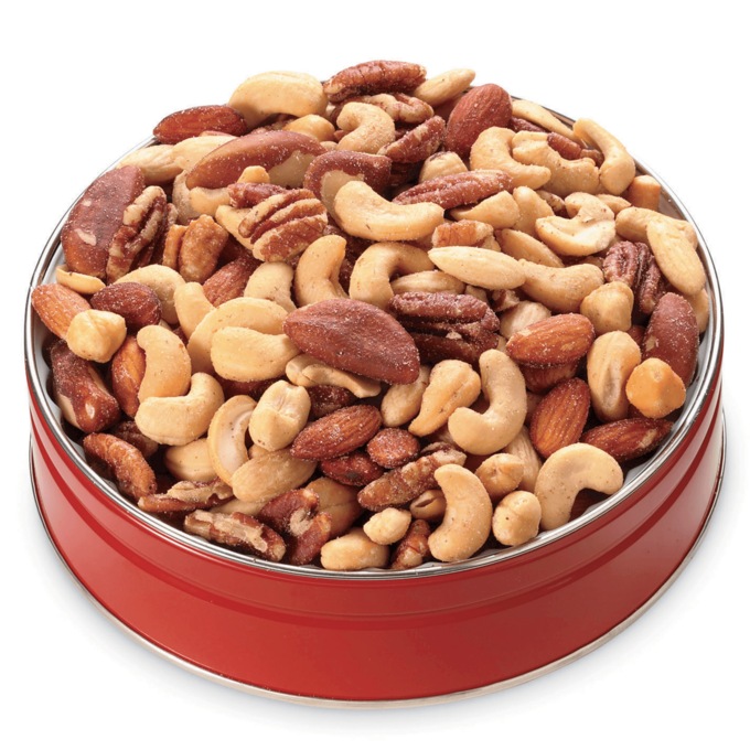 Deluxe Mixed Nuts Gift Tin, , large