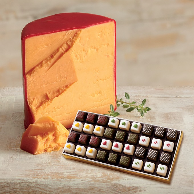 Classic Cheddar Cheese PLUS 36 Petits Fours, , large