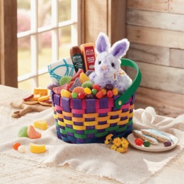 Bunny Easter Basket, , large
