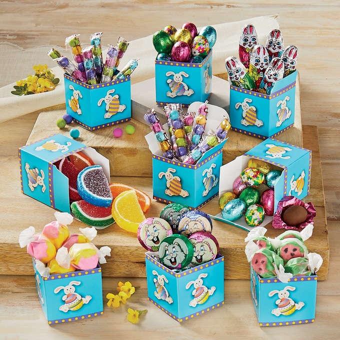 9 Easter Candy Boxes, , large