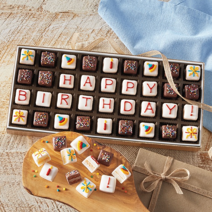 Mini Birthday Petits Fours, , large