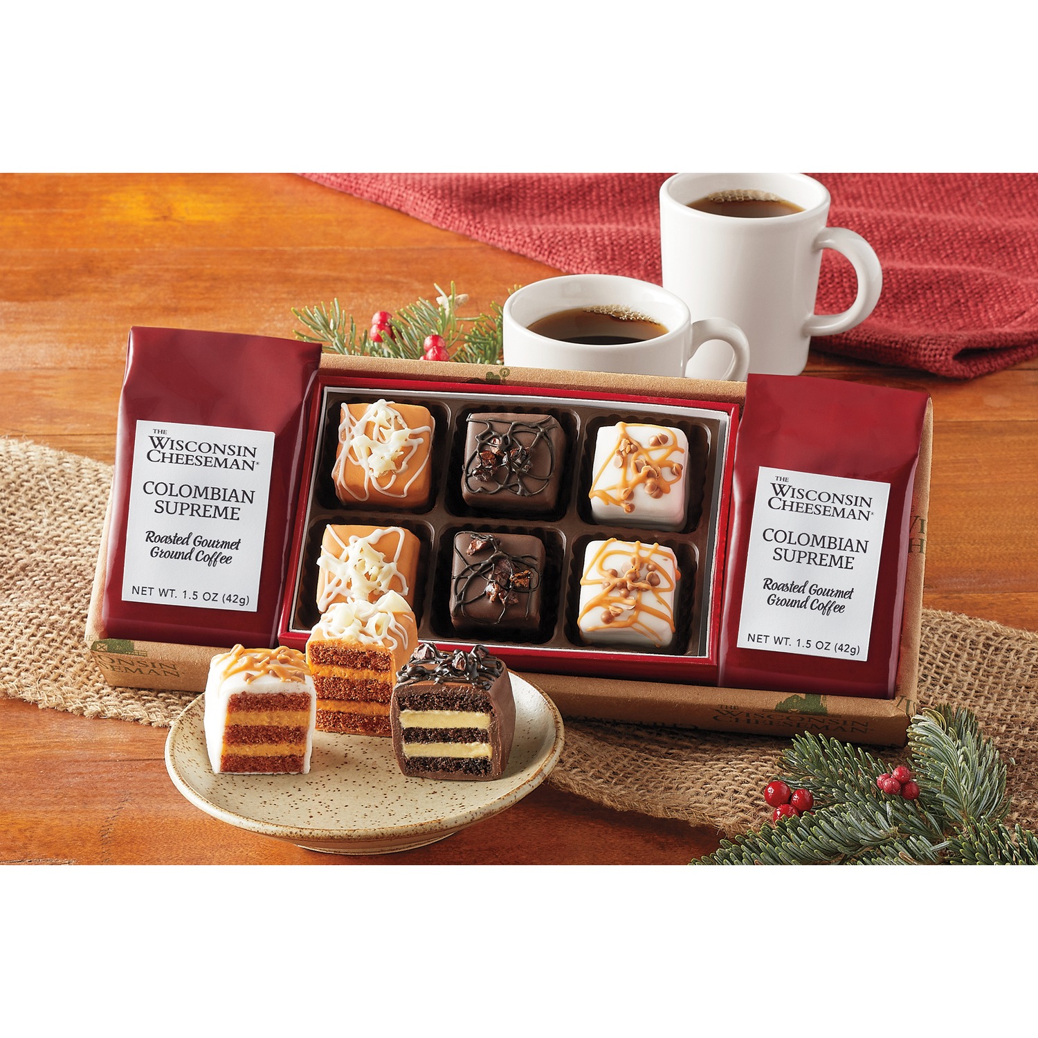 Coffee and Petits Fours | Wisconsin Cheeseman