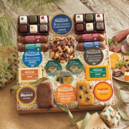 Happy Holidays Food Gift Assortment, , large