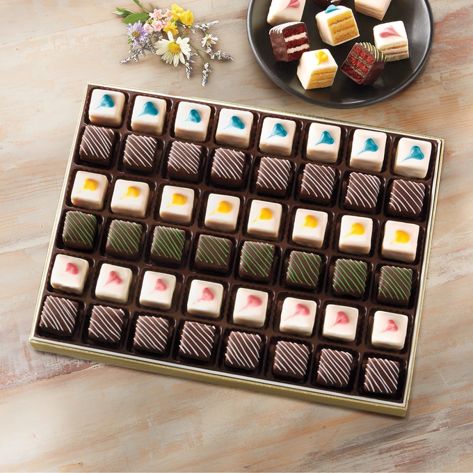 Spring Petits Fours, 24&ndash;48-Piece Assortments, , large