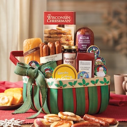 Holly Breakfast Basket, , large