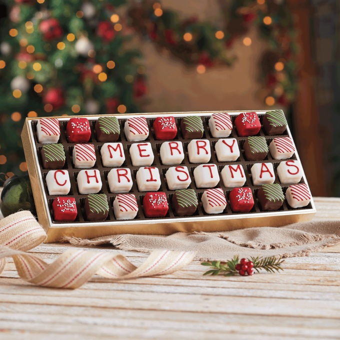 Merry Christmas Petits Fours, , large