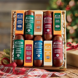 Taste Tempting 10 Cheese &amp; Sausage Gift Assortment, , large