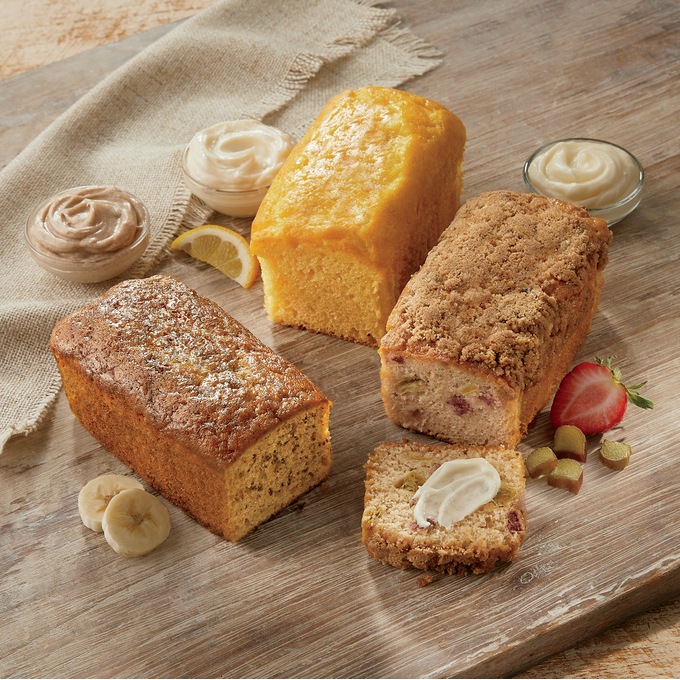 Trio of Breads and Cremes, , large