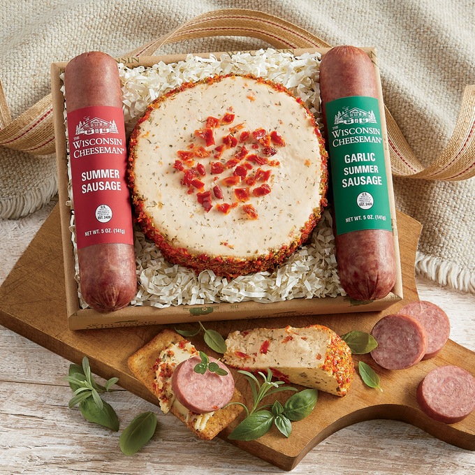 Cheese Torte and Sausage, , large