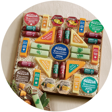 Wisconsin Cheeseman | Cheese, Food Gifts, Meat, Bakery